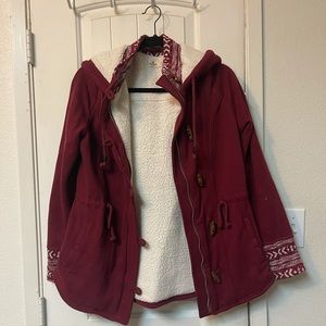 Hollister Sweater (Burgundy)